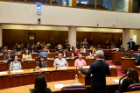 Naturalization Ceremony in City Council Chambers on President's Day, 2017